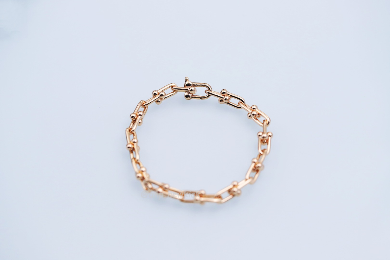 Tiffany Hardwear Sterling Silver Large Buckle Bracelet (5) - www.newkick.vip